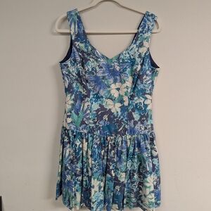 Laura Ashley Floral Dress Size 12